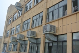 重慶巴王府食品有限公司安裝冷風(fēng)機(jī)